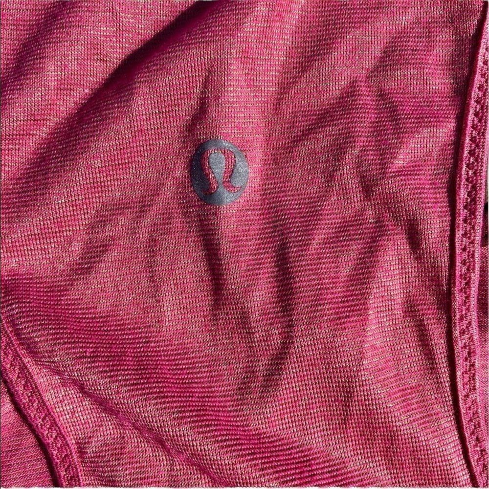 LULULEMON Cool Pink Racerback Tank Top Size 6 - Picture 4 of 4